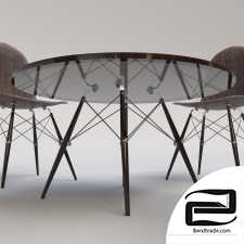 Contemporary dining table