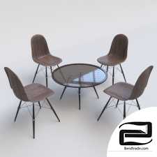 Contemporary dining table