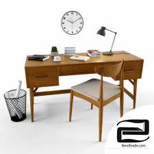  Desk 3D Model id 13370