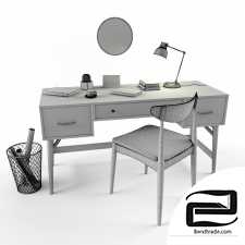  Desk 3D Model id 13370