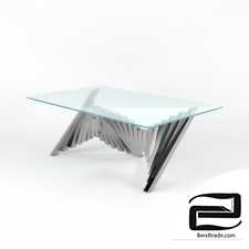 metal coffee table