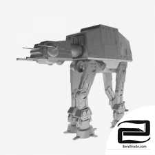 Toy tank from Star Wars