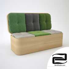  sofa 3D Model id 13641