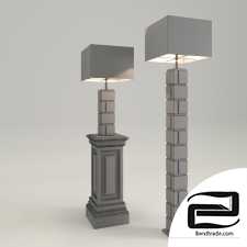 Table lamp Reynauld, Floor lamp Reynauld, Column salvatore S