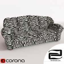 Zebra Sofa