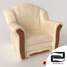 Armchair 3D Model id 14378