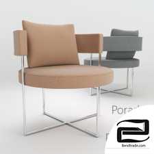 Armchair Porada Sirio Poltrone