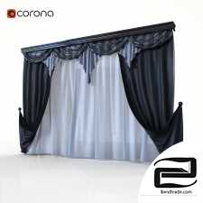 Curtain 3D Model id 14521