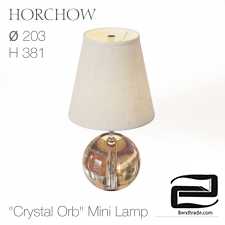 Horchow Crystal Orb Mini Lamp