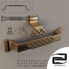 Handle bracket+button 3D Model id 14730