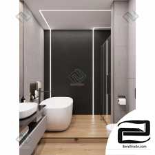 Grey bathroom