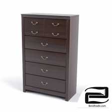 Quinden Five Drawer Chest