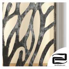 Decorative partition wall