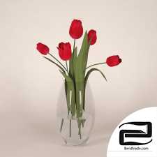 Tulips 3D Model id 14832