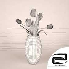 Tulips 3D Model id 14832