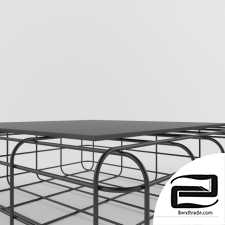 Ronda Design Wire Metal Coffee Table