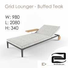 GLOSTER Grid lounger