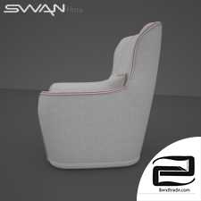 Flora chair from Swan Italy