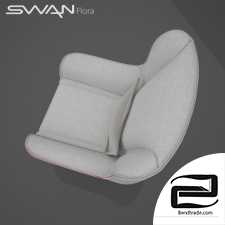 Flora chair from Swan Italy