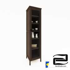 HEMNES Cabinet-showcase