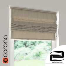 Roman blind 3D Model id 14921