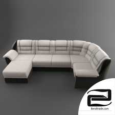 corner sofa 3D Model id 14975