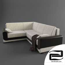 corner sofa 3D Model id 14976