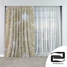 Curtain 3D Model id 15002