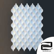 3D gypsum tiles