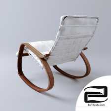 Rocking chair 3D Model id 15040