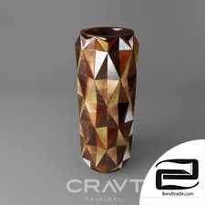 Cravt Granate Brown Large vase