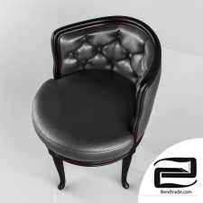 Giusti Portos poltroncina girevole liberty chair