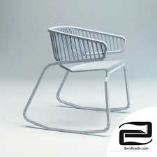 Whale chair Mini Rocking Design Maxence Couthier