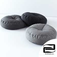 Pouf Rounded 3 types