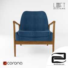 Chair 3512 model Dark Blue