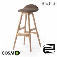 Buch 3 Bar Stool