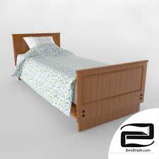 bed 3D Model id 15460