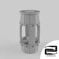 Bar stool 3D Model id 15668