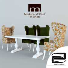 Madisonmccord farmhouse dining set