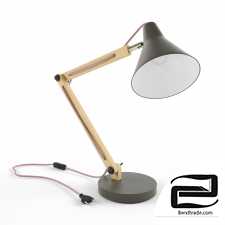 Crate&Barrel_Rex Grey Desk Lamp