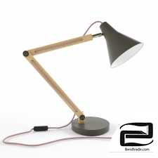 Crate&Barrel_Rex Grey Desk Lamp