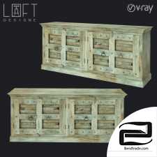 LoftDesigne 7250 model chest of drawers