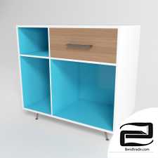 blue sky cabinet