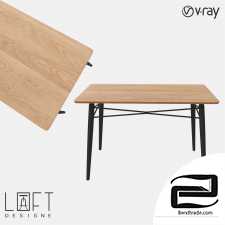 Table LoftDesigne 6250 model