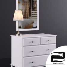 IKEA TYSSEDAL Chest 4 drawers