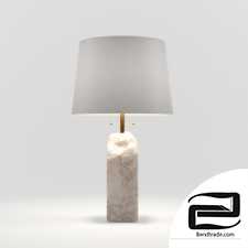 Raw Alabaster Lamp