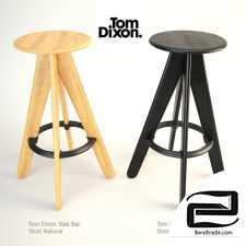 Tom Dixon Slab Bar Stool Natural