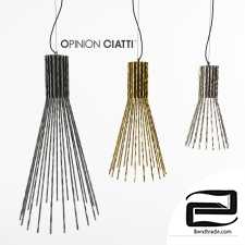 Iron pendant lamp. BATTI.BATTI by Opinion Ciatti