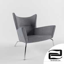 Wing Chair by Hans Wagner