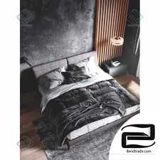 Dark Bedroom Design